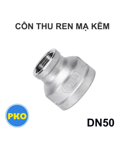 Côn thu ren mạ kẽm DN50