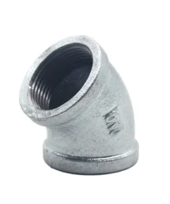 Chếch thép ren mạ kẽm DN32