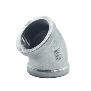 Chếch thép ren mạ kẽm DN32
