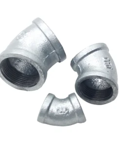 Chếch thép ren mạ kẽm DN32