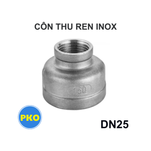 Côn thu ren inox DN25
