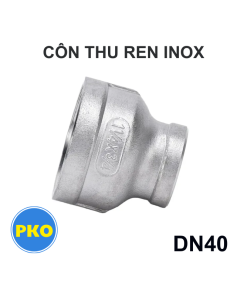 Côn thu ren inox DN40