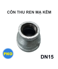 Côn thu ren mạ kẽm DN15
