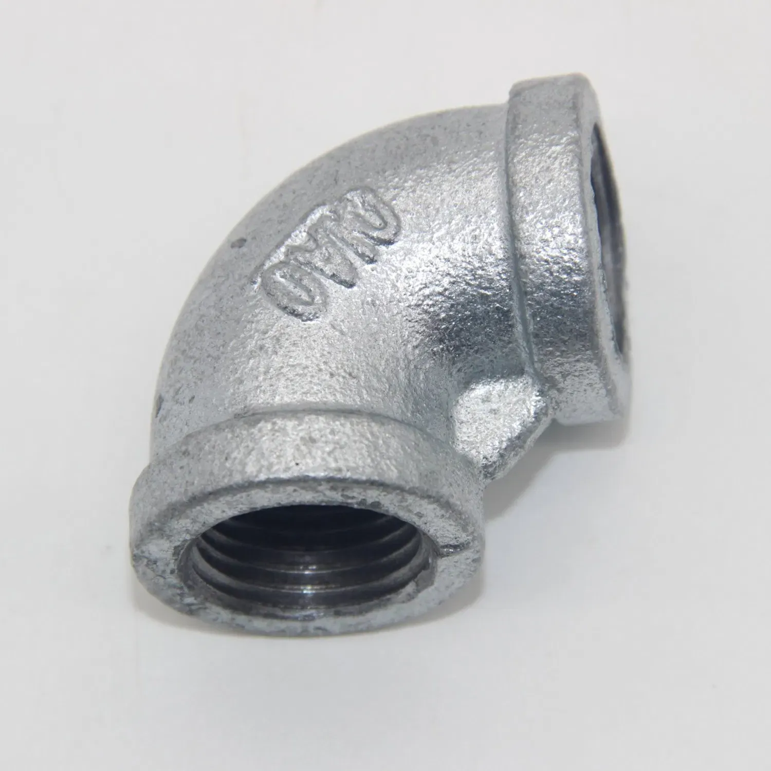 Cút ren mạ kẽm DN15