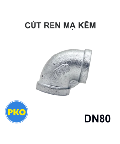 Cút ren mạ kẽm DN80
