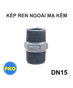 Kép ren mạ kẽm DN15