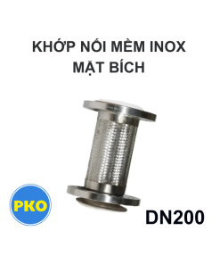 Khớp nối mềm inox mặt bích DN200
