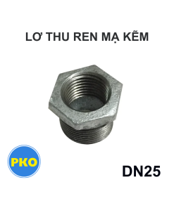 Lơ thu ren mạ kẽm DN25