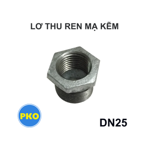 Lơ thu ren mạ kẽm DN25