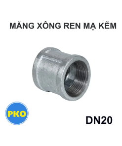 Măng sông ren mạ kẽm DN20