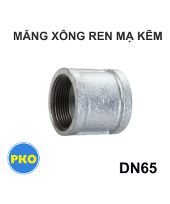 Măng sông ren mạ kẽm DN65