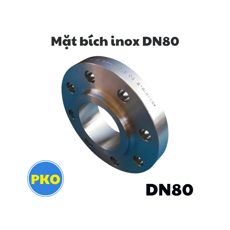 Mặt bích inox DN80