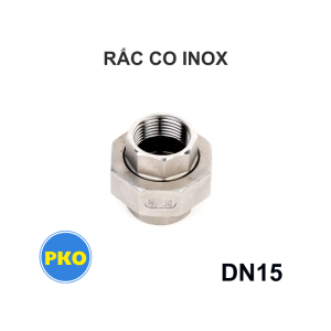 Rắc co ren inox DN15