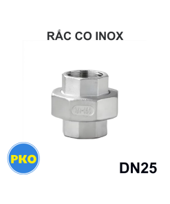 Rắc co ren inox DN25