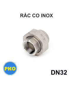 Rắc co ren inox DN32