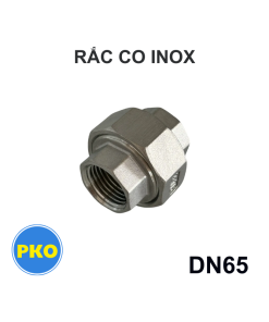 Rắc co ren inox DN65