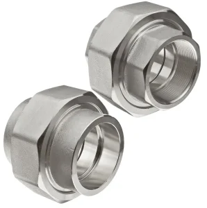 Rắc co ren mạ kẽm DN40