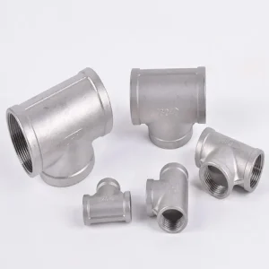Tê ren inox DN15