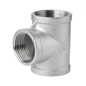 Tê ren inox DN8