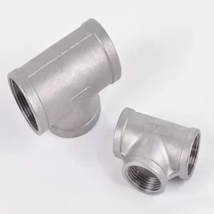Tê ren inox DN8