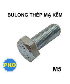 Bulong thép mạ kẽm M5