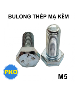 Bulong thép mạ kẽm M5